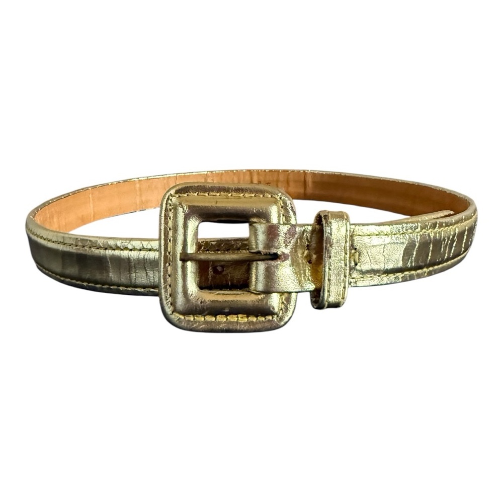 Vintage Oscar De La Renta Women’s Patent Leather Belt